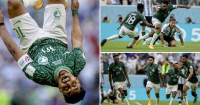 Arábia Saudita bate Argentina de Messi em 1ª zebra da Copa do Catar