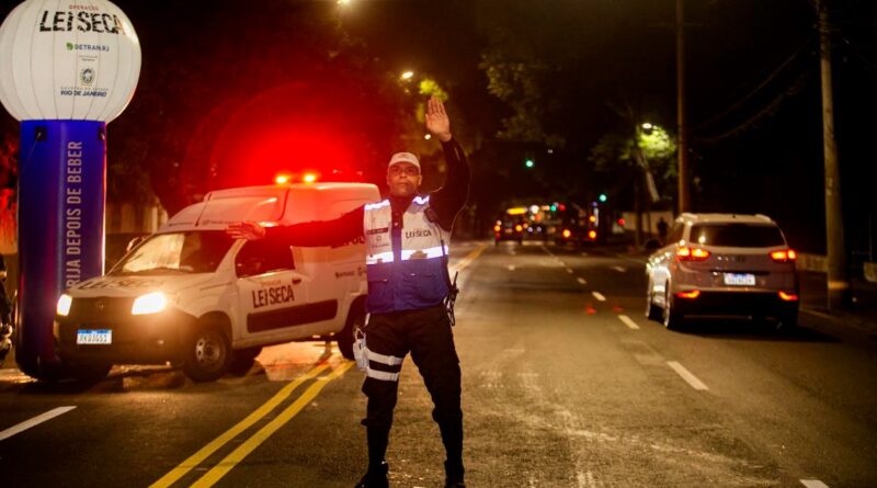 Lei Seca registrou 484 casos de alcoolemia durante o final de semana
